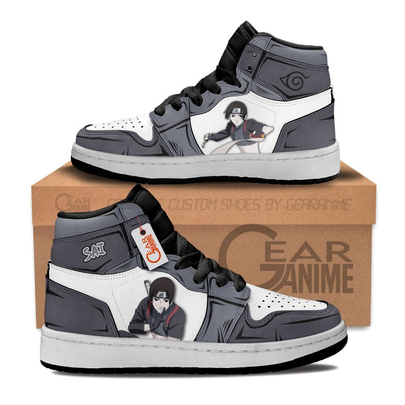 Sai Kids Shoes Personalized Anime Sneakers