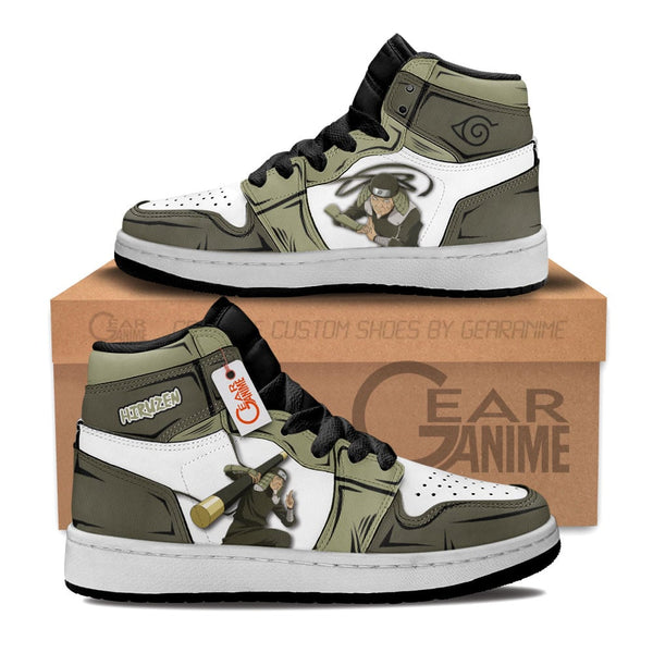 Hiruzen Sarutobi Kids Shoes Personalized Anime Sneakers