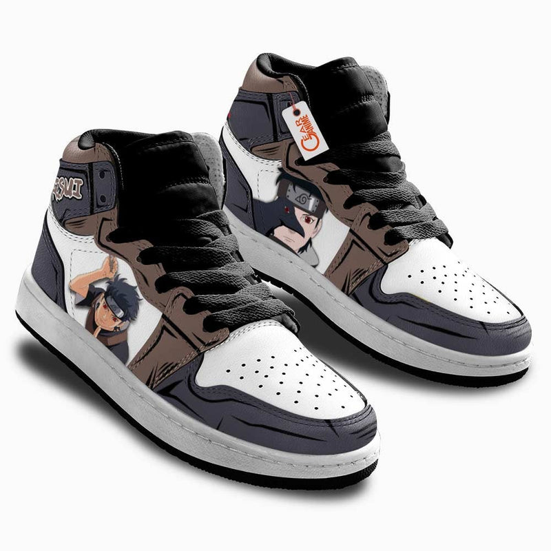 Shisui Uchiha Kids Shoes Personalized Anime Sneakers