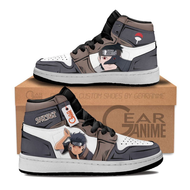 Shisui Uchiha Kids Shoes Personalized Anime Sneakers