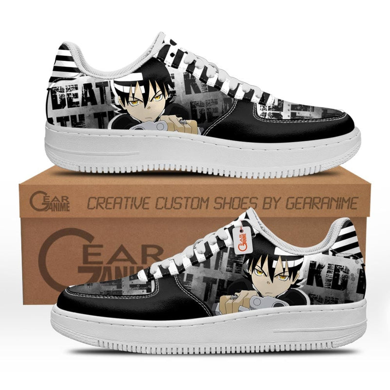 Death the Kid Shoes Anime Air Sneakers