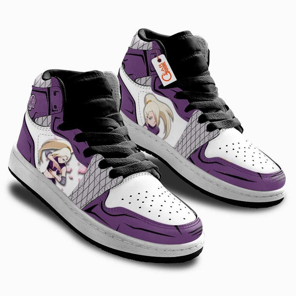 Ino Yamanaka Kids Shoes Personalized Anime Sneakers