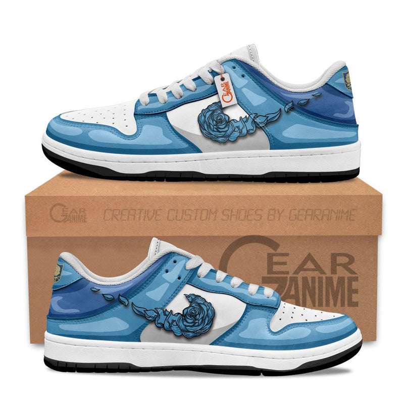 Blue Rose SB Sneakers Anime Shoes