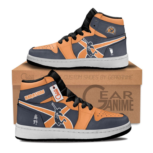 Karasuno Team Kids Shoes Personalized Kid Sneakers