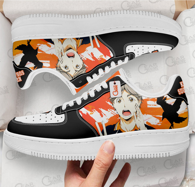 Koshi Sugawara Shoes Anime Air Sneakers