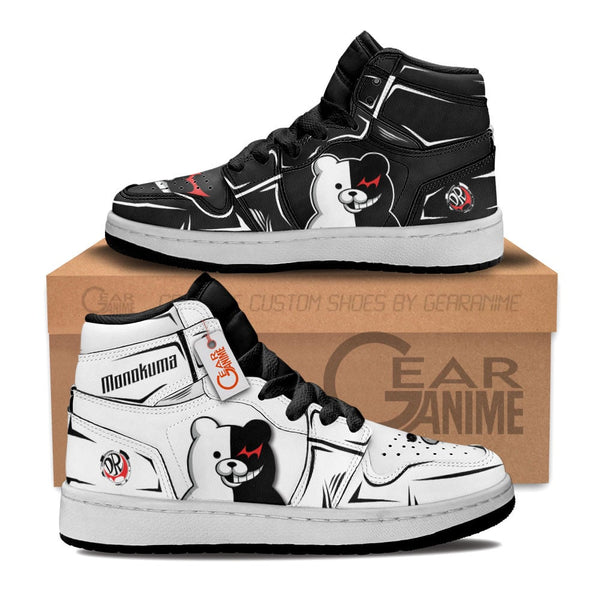 Monokuma Kids Shoes Personalized Kid Sneakers