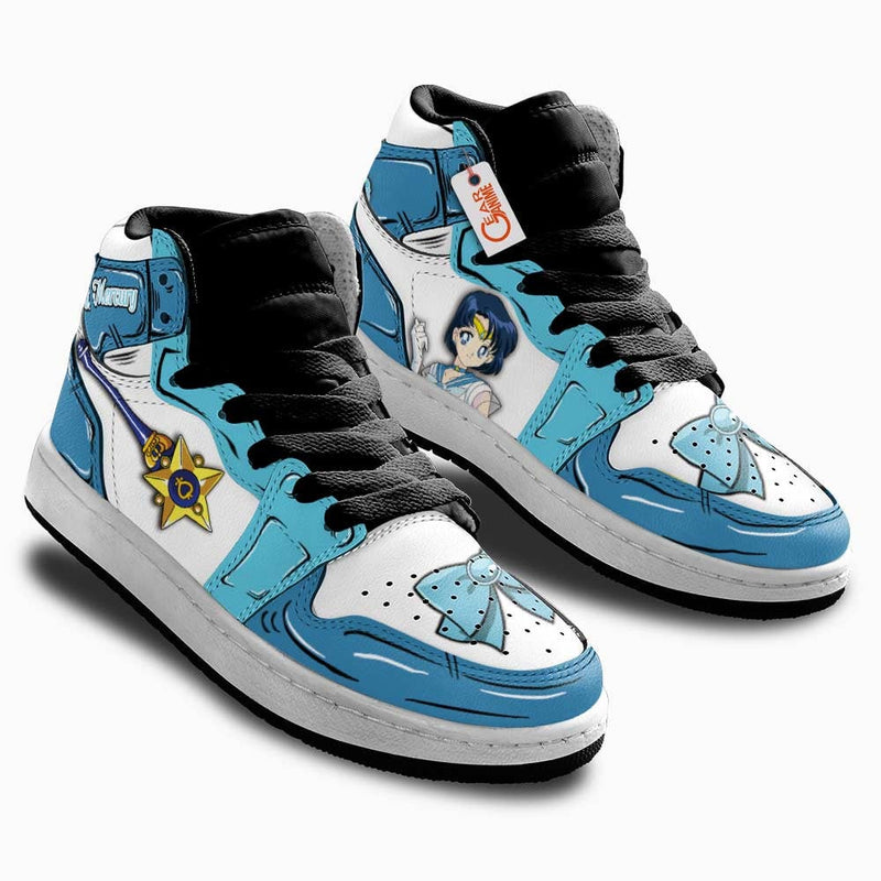 Sailor Mercury Kids Shoes Personalized Kid Sneakers