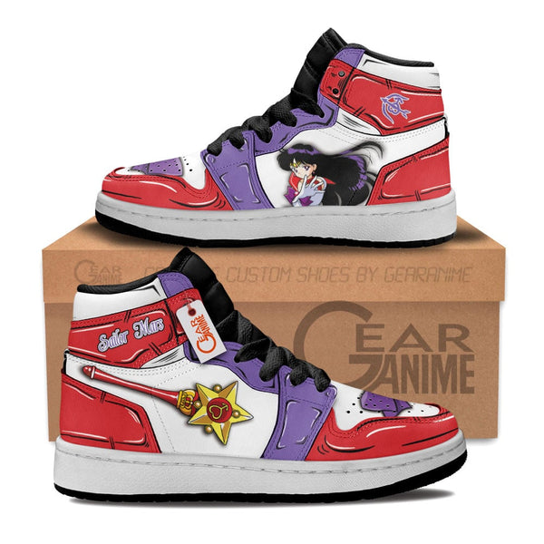 Sailor Mars Kids Shoes Personalized Kid Sneakers