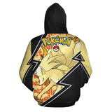 Ninetales Zip Hoodie Costume Shirt