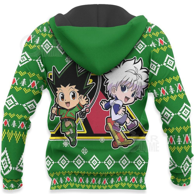 Gon & Killua Ugly Christmas Sweater Xmas