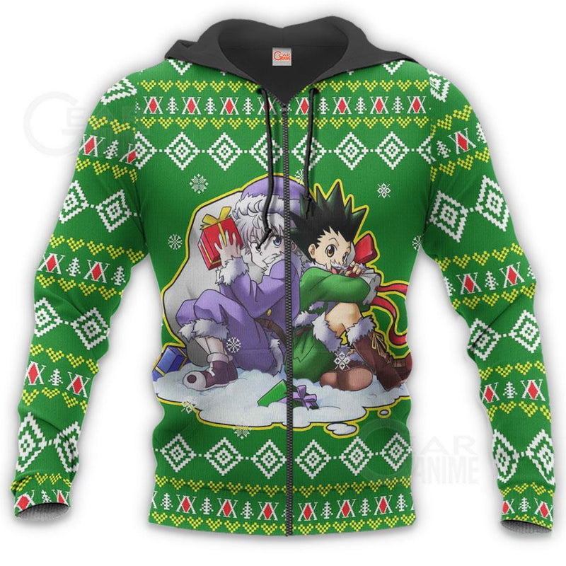 Gon & Killua Ugly Christmas Sweater Xmas