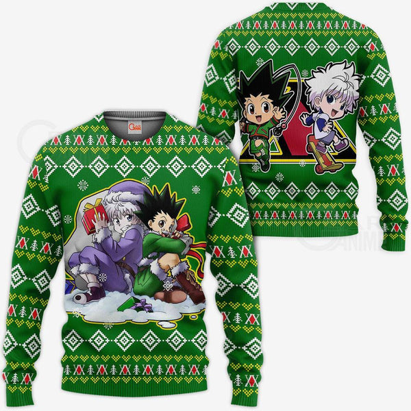 Gon & Killua Ugly Christmas Sweater Xmas