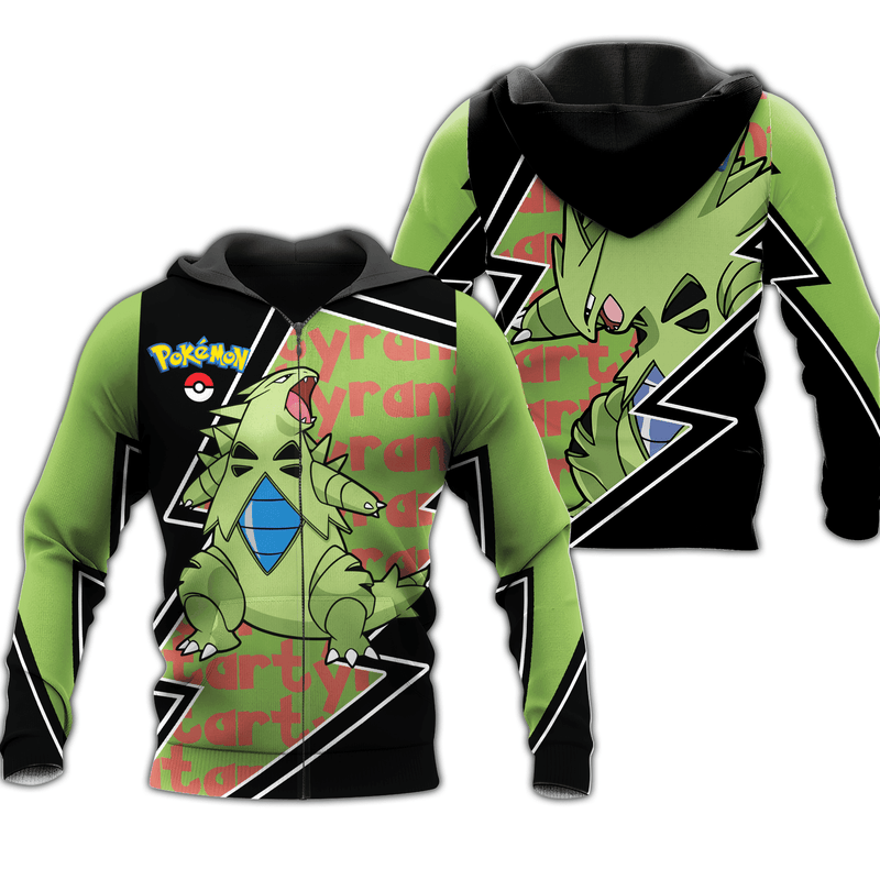 Tyranitar Zip Hoodie Costume Shirt Fan VA06