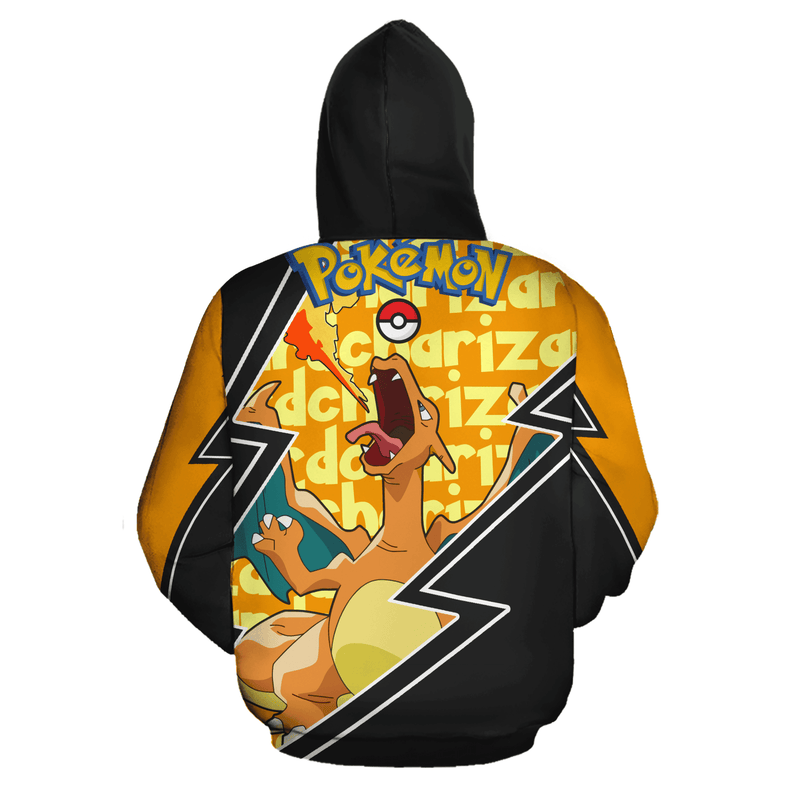 Charizard Zip Hoodie Costume Shirt Fan VA06