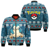 Snorlax Ugly Christmas Sweater Anime Xmas Gift