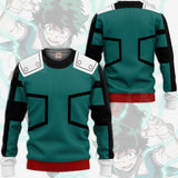 Deku Izuku Midoriya Shirt Costume Hoodie Sweater