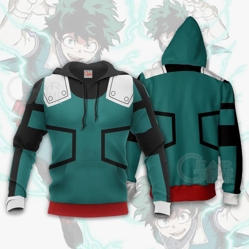 Deku Izuku Midoriya Shirt Costume Hoodie Sweater