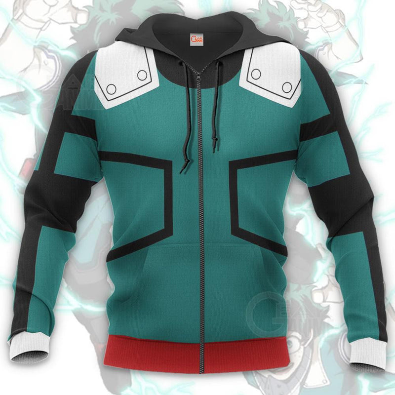 Deku Izuku Midoriya Shirt Costume Hoodie Sweater