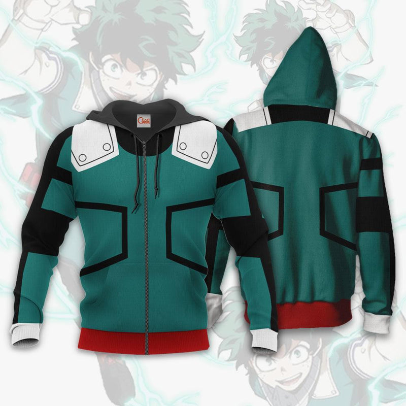 Deku Izuku Midoriya Shirt Costume Hoodie Sweater