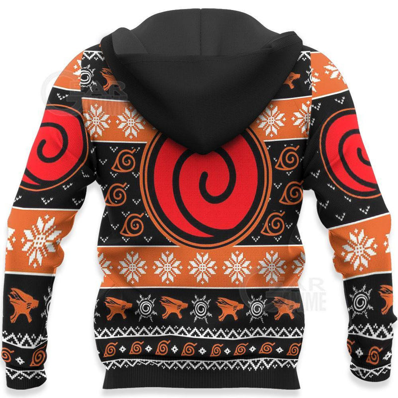 Uzumaki Happy Ugly Christmas Sweater Xmas Gift VA10