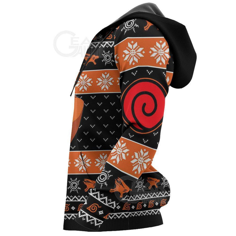 Uzumaki Happy Ugly Christmas Sweater Xmas Gift VA10