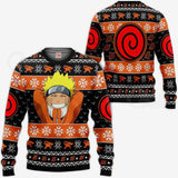 Uzumaki Happy Ugly Christmas Sweater Xmas Gift VA10