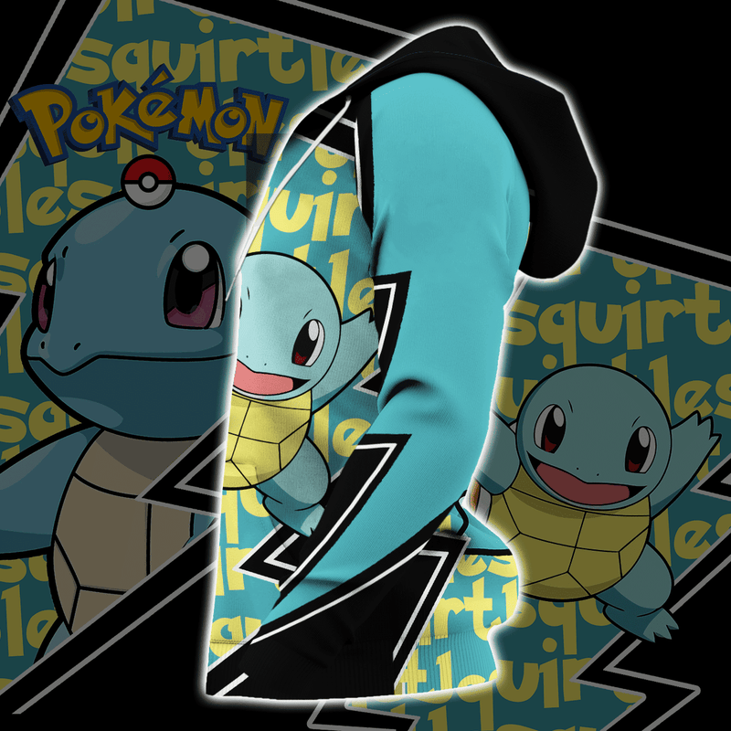 Squirtle Zip Hoodie Costume Shirt Fan VA06