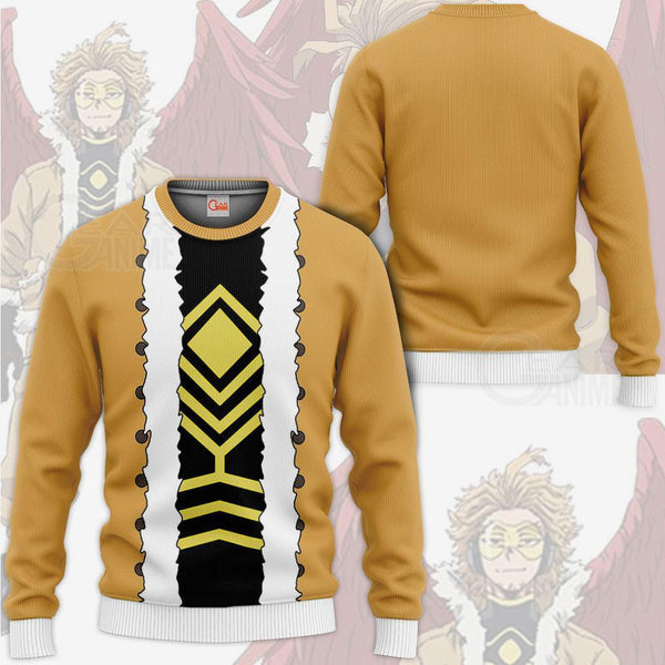 Hawks Zip Hoodie Keigo Takami Cosplay Costumes