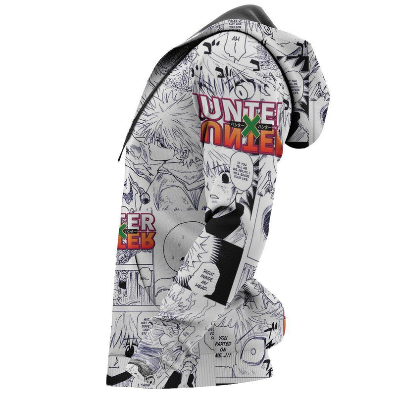 Killua Shirt Sweater Hoodie Manga Jacket