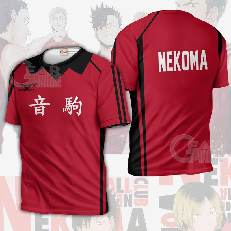 Nekoma High Shirt Costume Hoodie Sweater