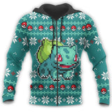 Bulbasaur Ugly Christmas Sweater Anime Xmas Gift