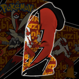 Blaziken Zip Hoodie Costume Shirt Fan VA06