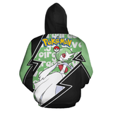 Gardevoir Zip Hoodie Costume Shirt Fan VA06