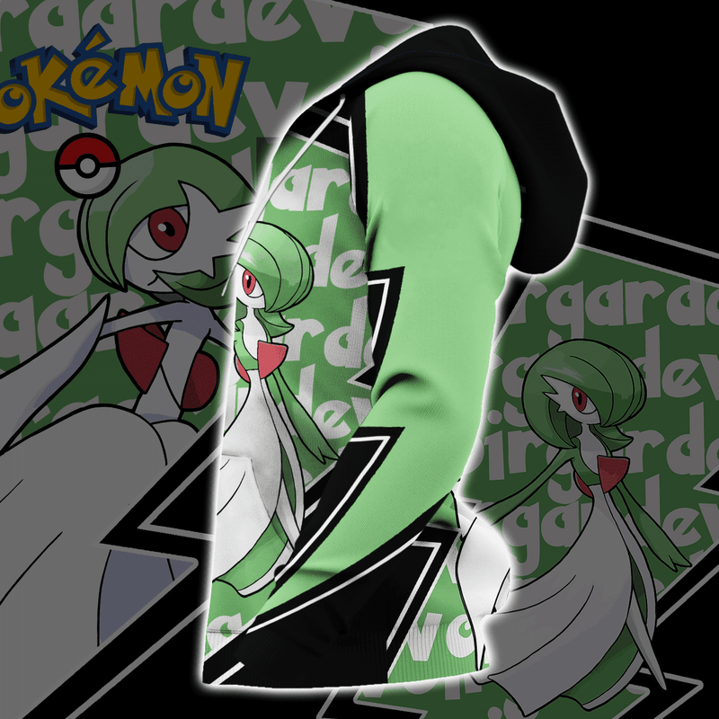 Gardevoir Zip Hoodie Costume Shirt Fan VA06