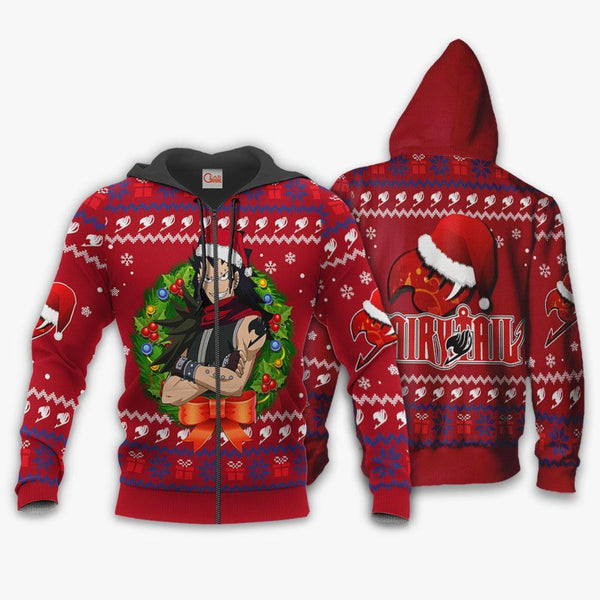 Gajeel Ugly Christmas Sweater Xmas VA11