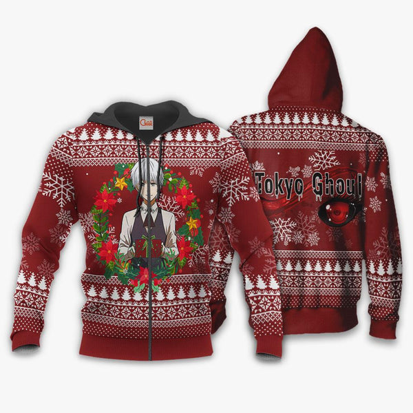 Ken Kaneki Ugly Christmas Sweater VA11