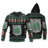 Shingeki Ugly Christmas Sweater Military Police