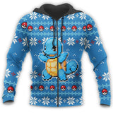 Ugly Christmas Sweater Anime Squirtle Xmas Gift