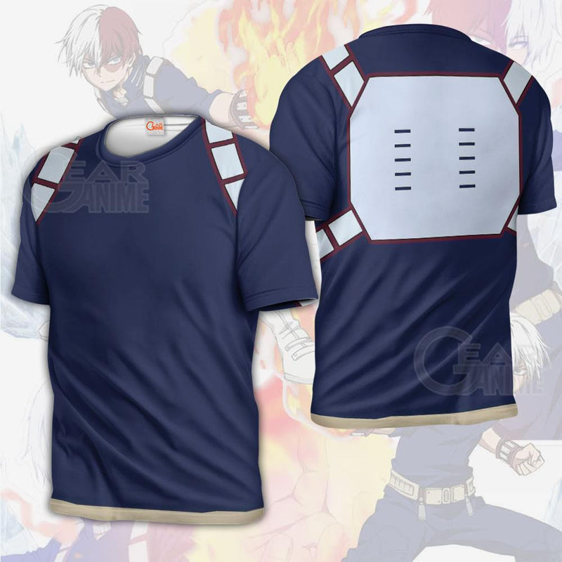 Shoto Todoroki Hero Costume Uniform Shirt