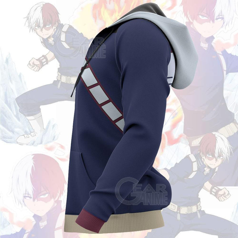 Shoto Todoroki Hero Costume Uniform Shirt