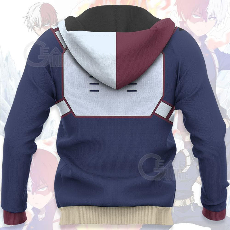 Shoto Todoroki Hero Costume Uniform Shirt