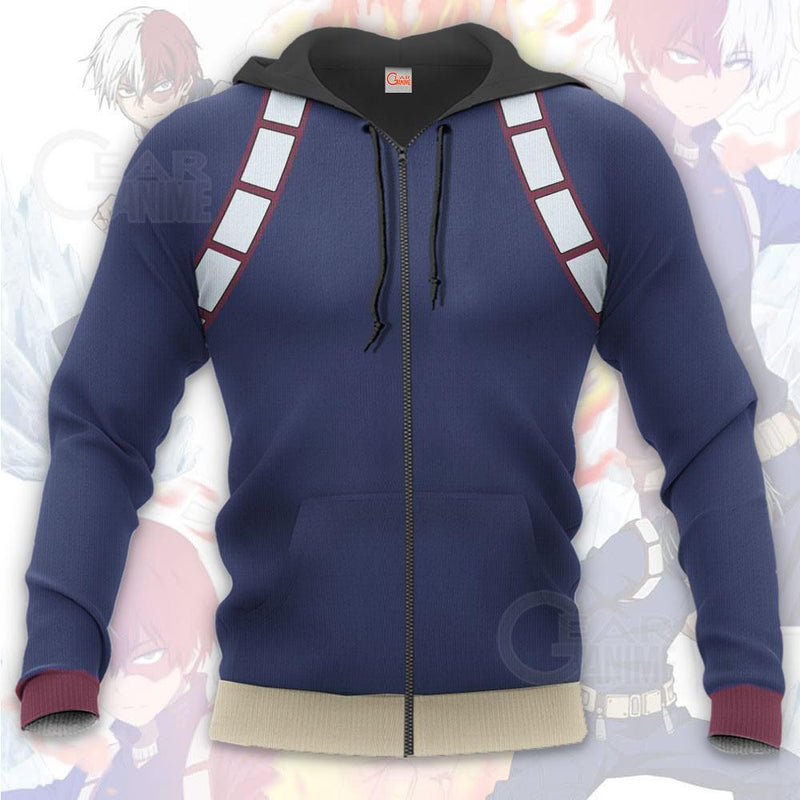 Shoto Todoroki Hero Costume Uniform Shirt