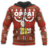 Saitama Oppai Ugly Christmas Sweater Xmas Gift