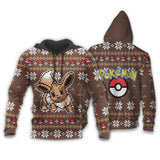 Ugly Christmas Sweater Anime Eevee Xmas Gift