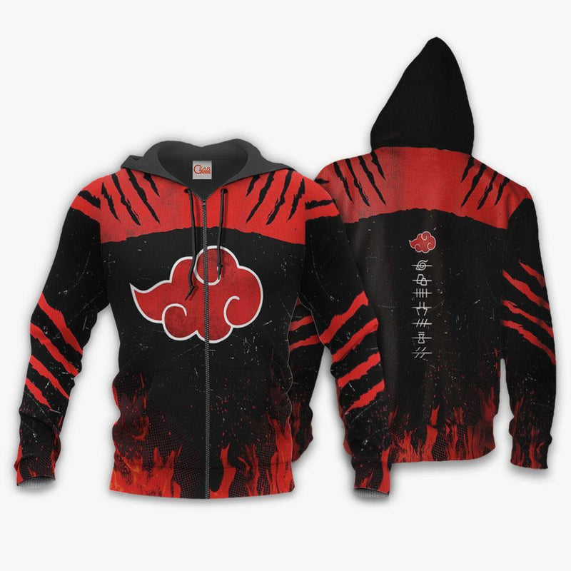 Akatsuki Clan Shirt Costume Akatsuki Hoodie Sweater