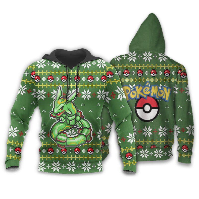 Rayquaza Ugly Christmas Sweater Anime Xmas Gift