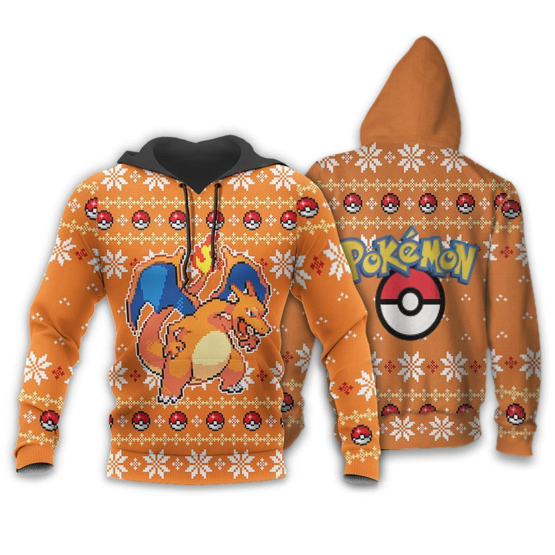 Charizard Ugly Christmas Sweater Anime Xmas Gift