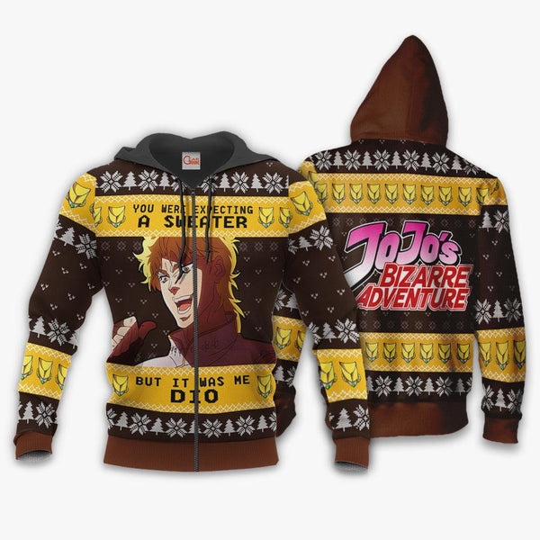 Dio Brando Ugly Christmas Sweater Xmas VA11