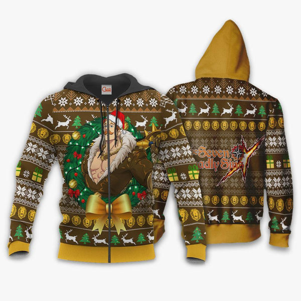 Escanor Ugly Christmas Sweater Xmas Gift VA11