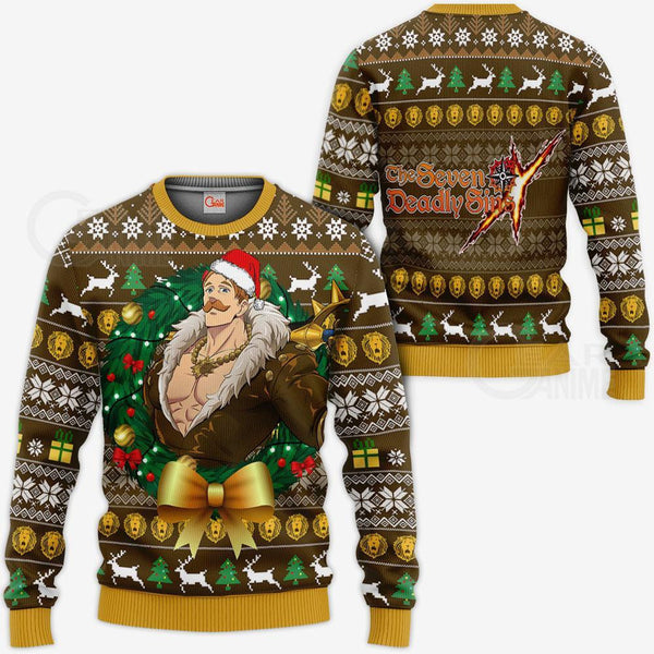 Escanor Ugly Christmas Sweater Xmas Gift VA11